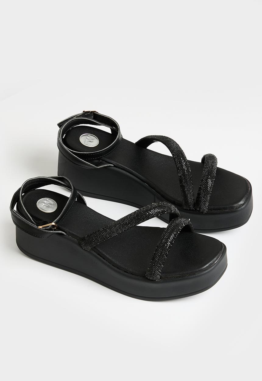 Footwork - Tengy Sandal - Black