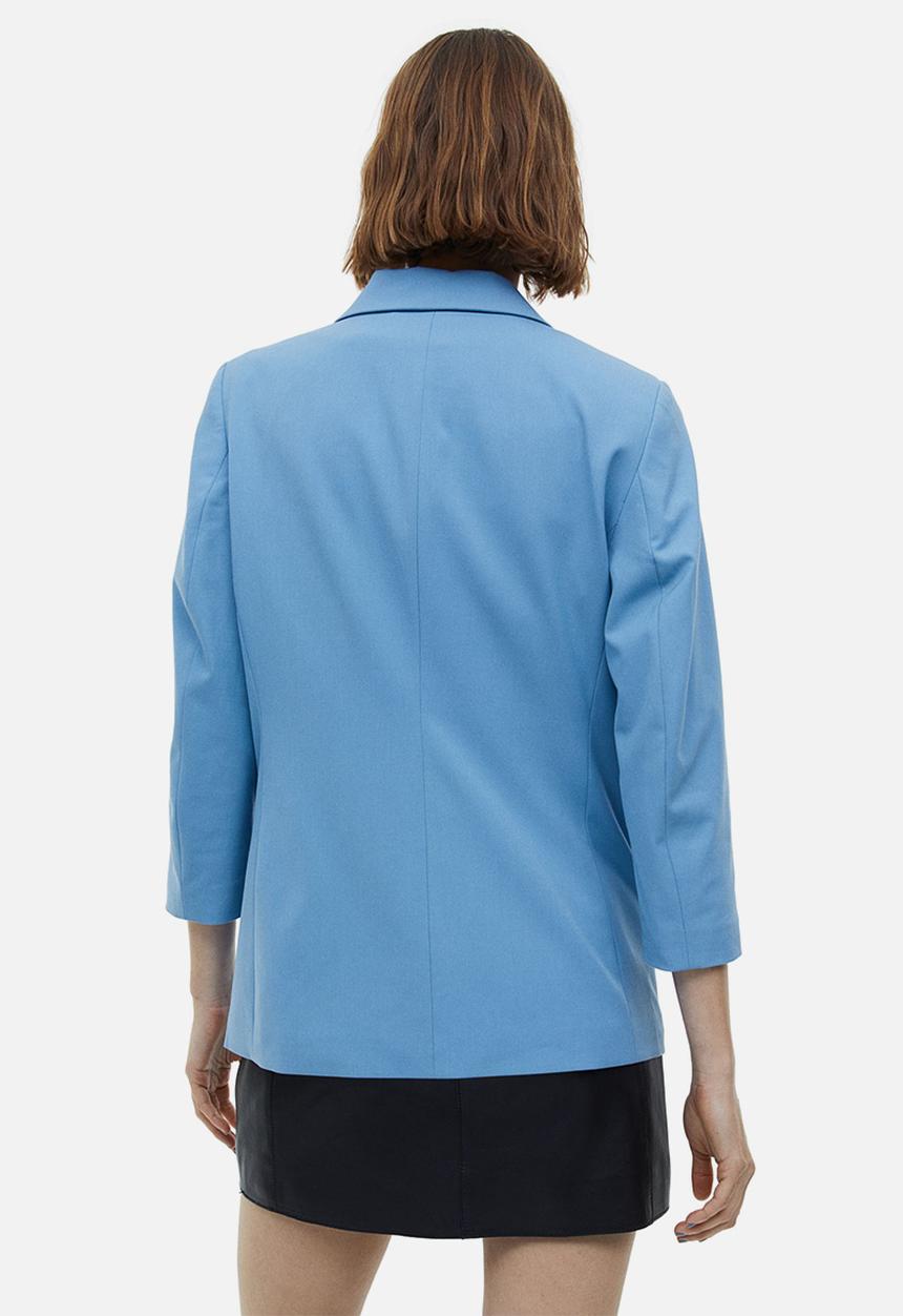 H&M - 3/4 Length sleeve jacket - light blue 