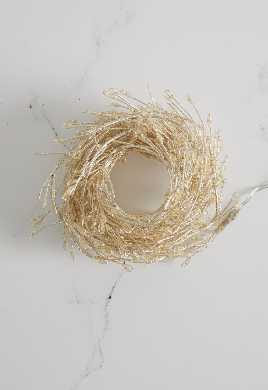 H&S - LED xmas tree lights - gold