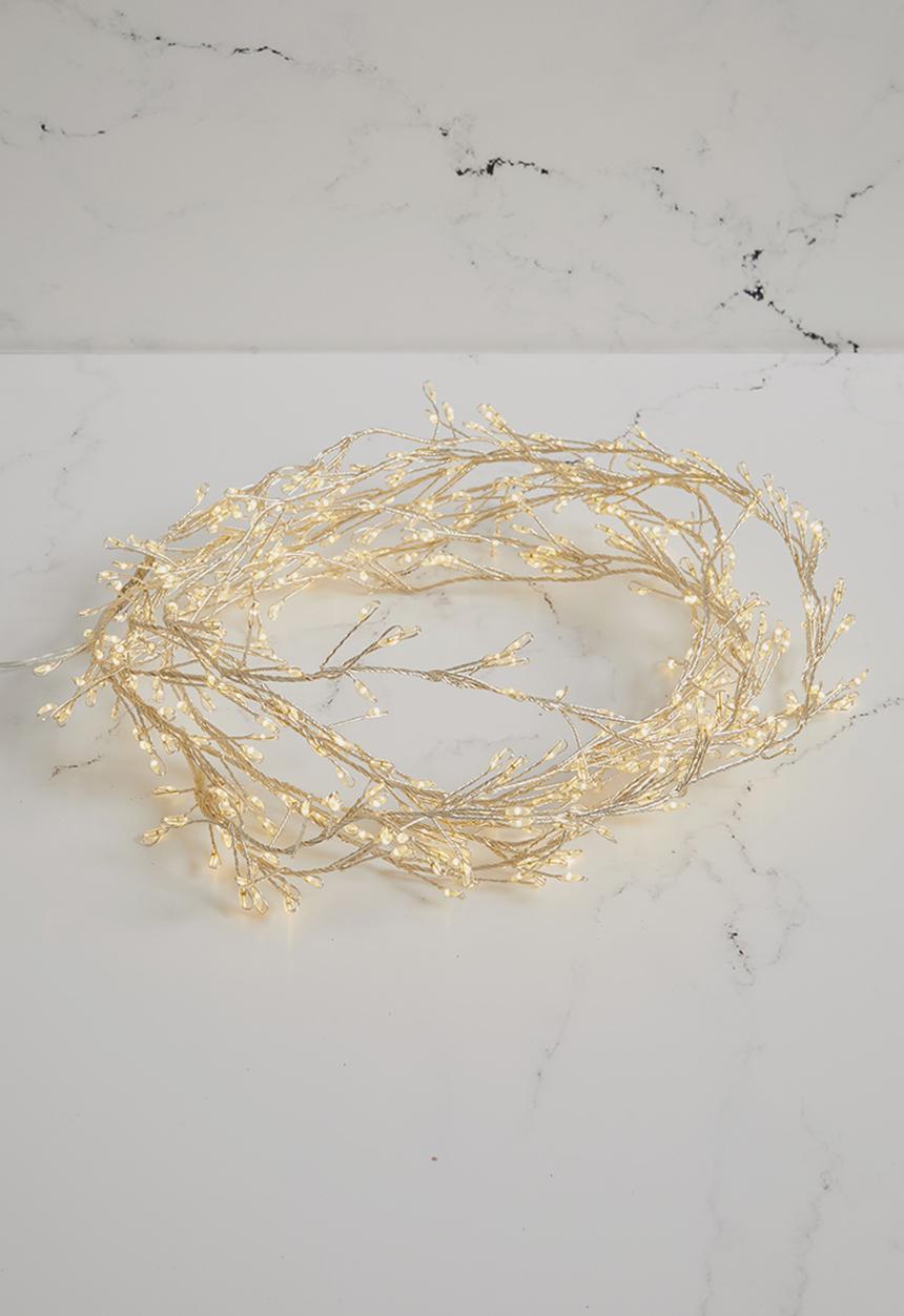H&S - LED xmas tree lights - gold