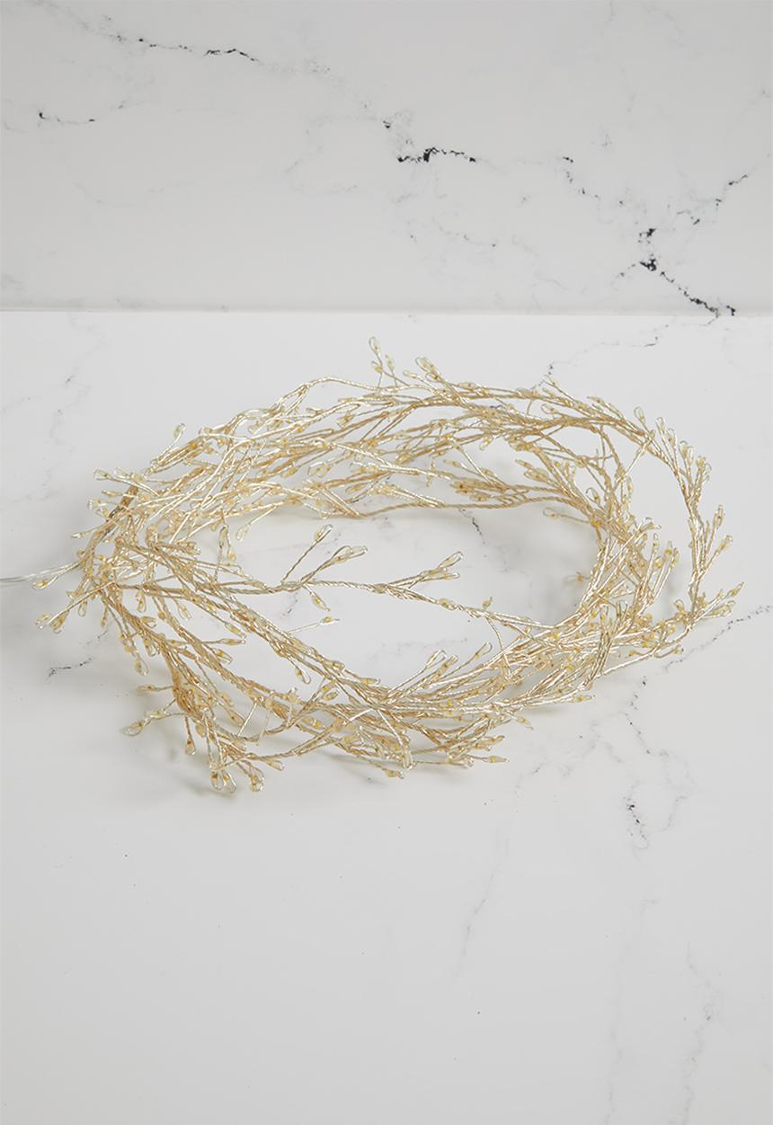 H&S - LED xmas tree lights - gold