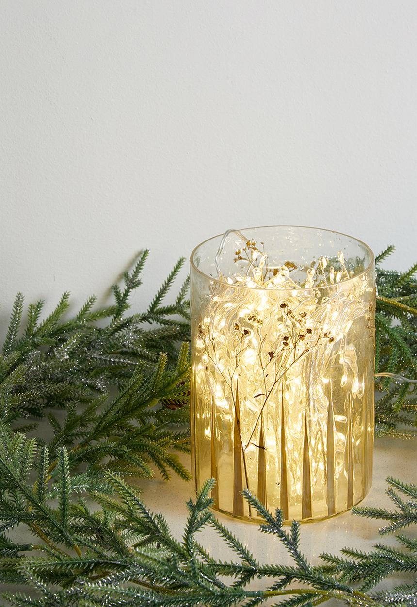 H&S - LED xmas tree lights - gold
