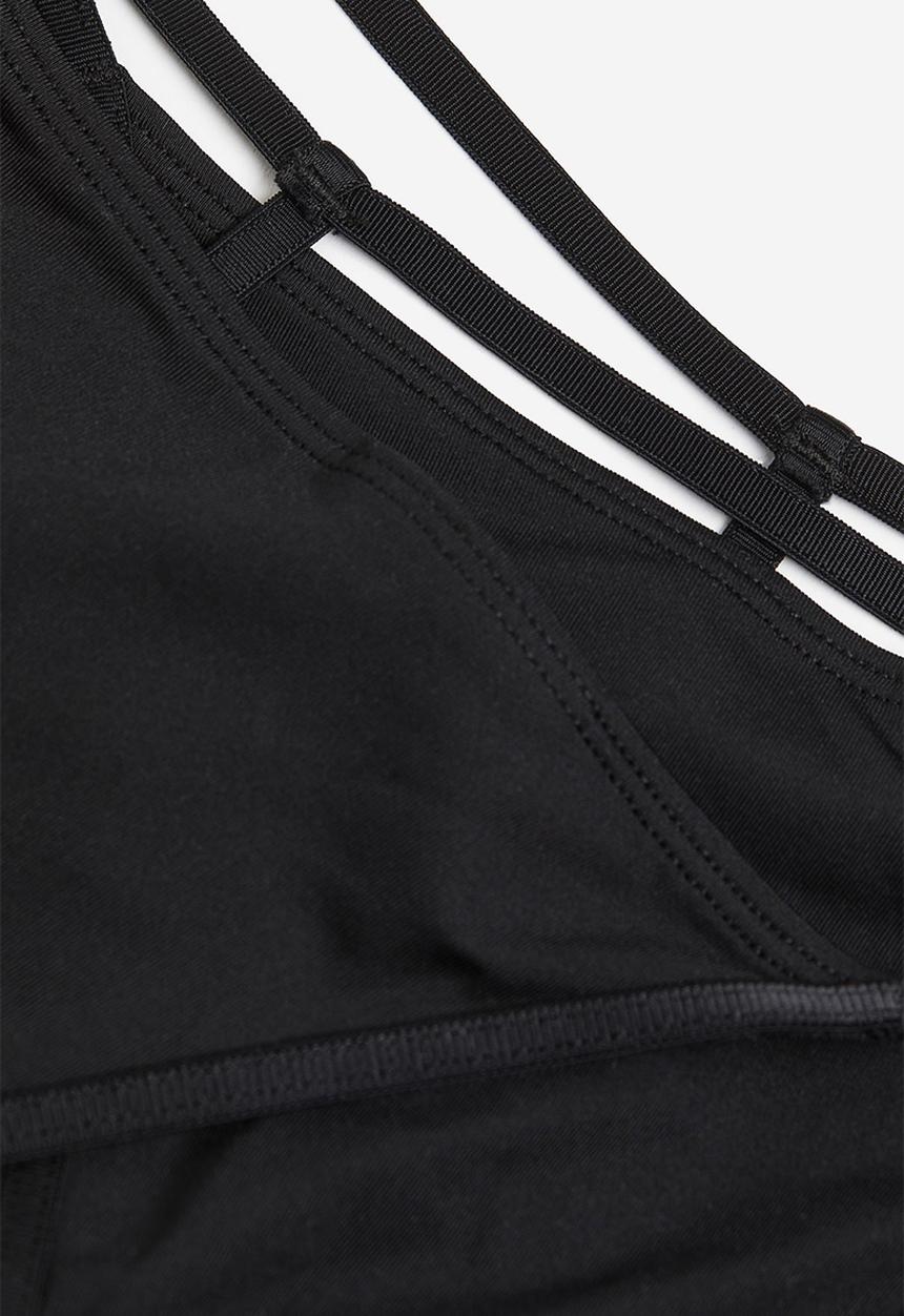 H&M - 3-Pack jersey thong briefs - black