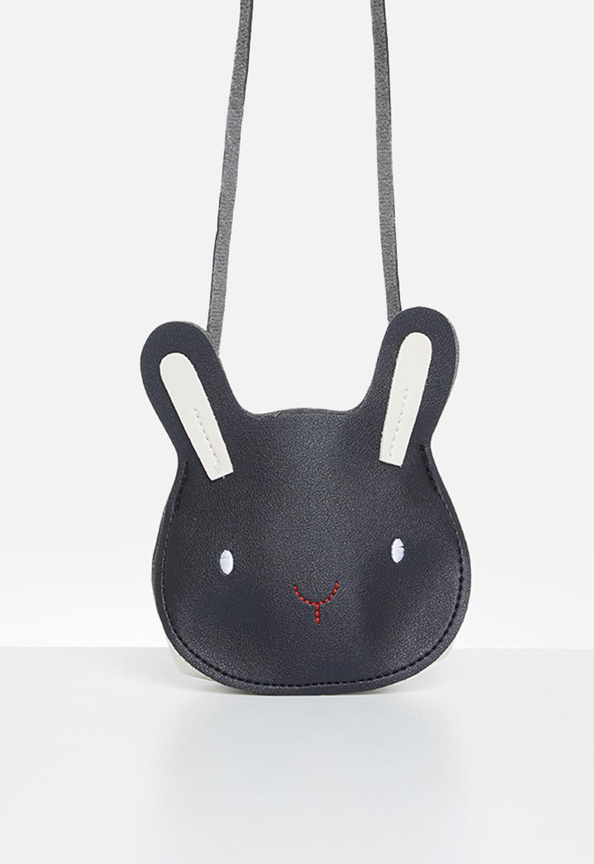 Pop Candy - Girls shoulder bag - black bunny