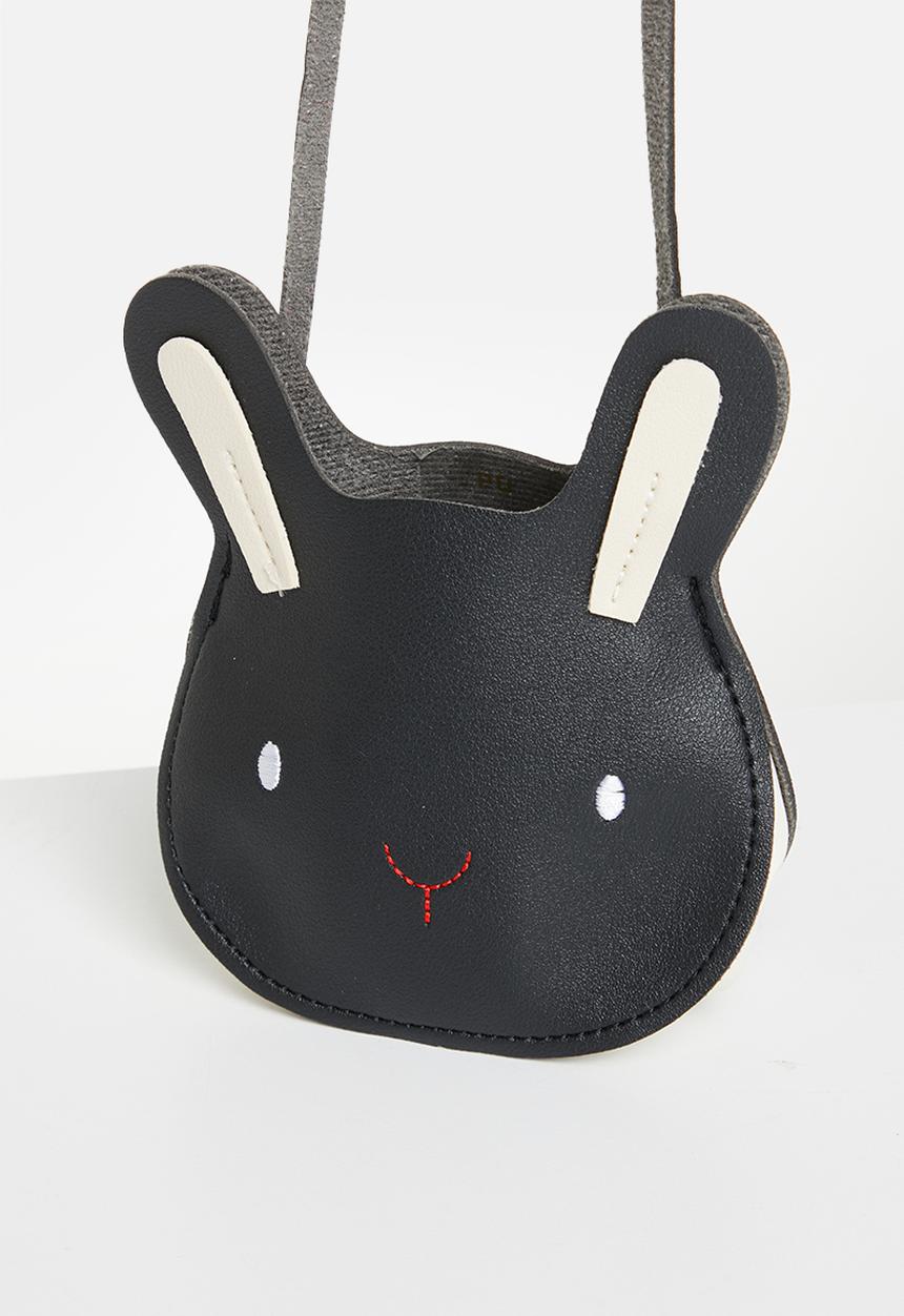 Pop Candy - Girls shoulder bag - black bunny