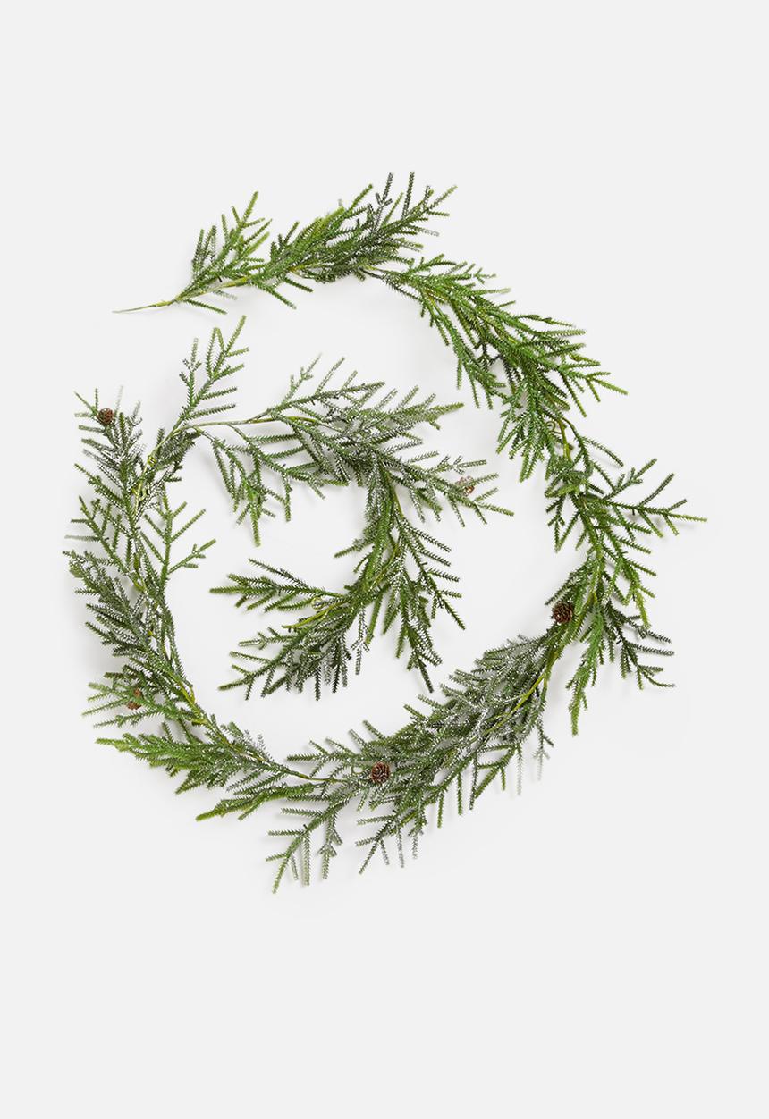 H&S - Pine Garland - light green