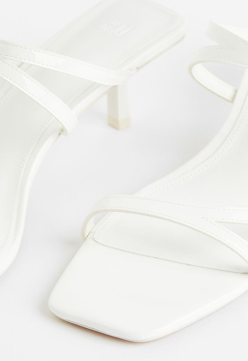 H&M - Sandals - white