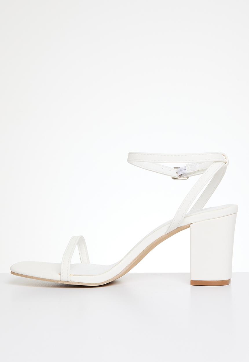Superbalist - Sarai block heel - white
