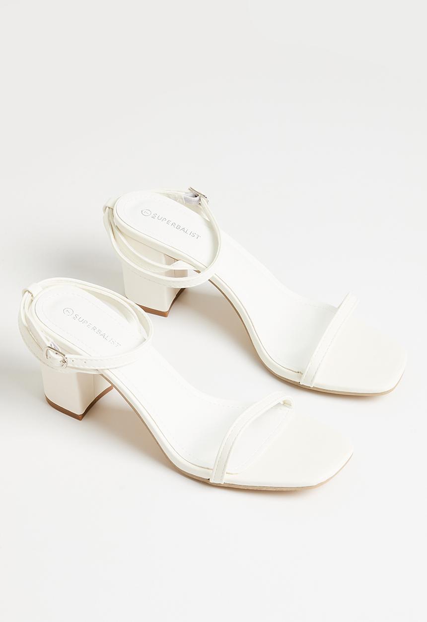 Superbalist - Sarai block heel - white