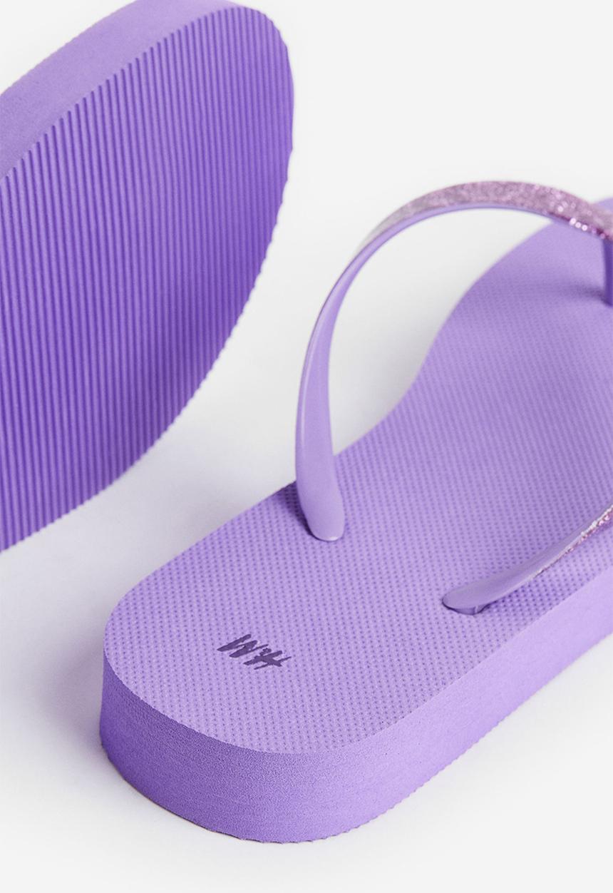 H&M - Flip-flops - purple