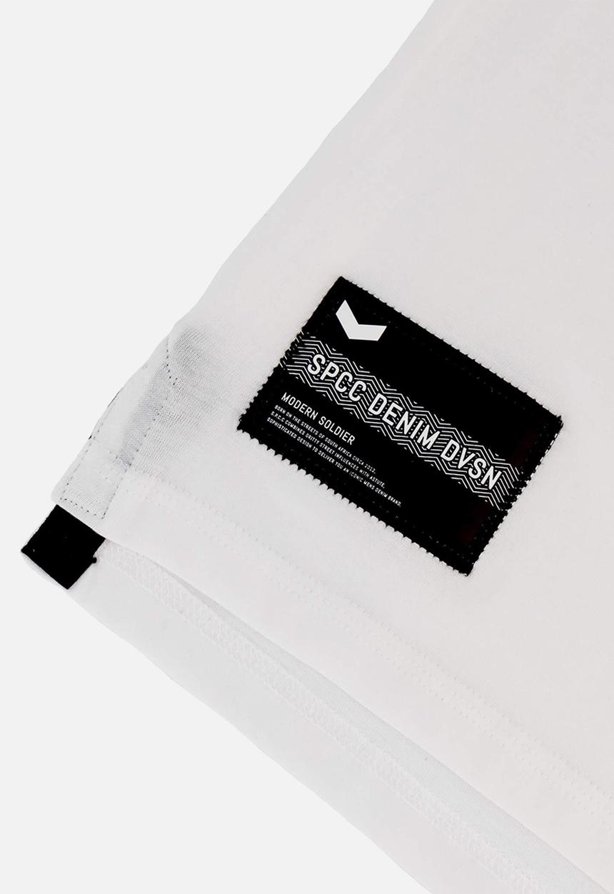 S.P.C.C - Brock tee  - optical white