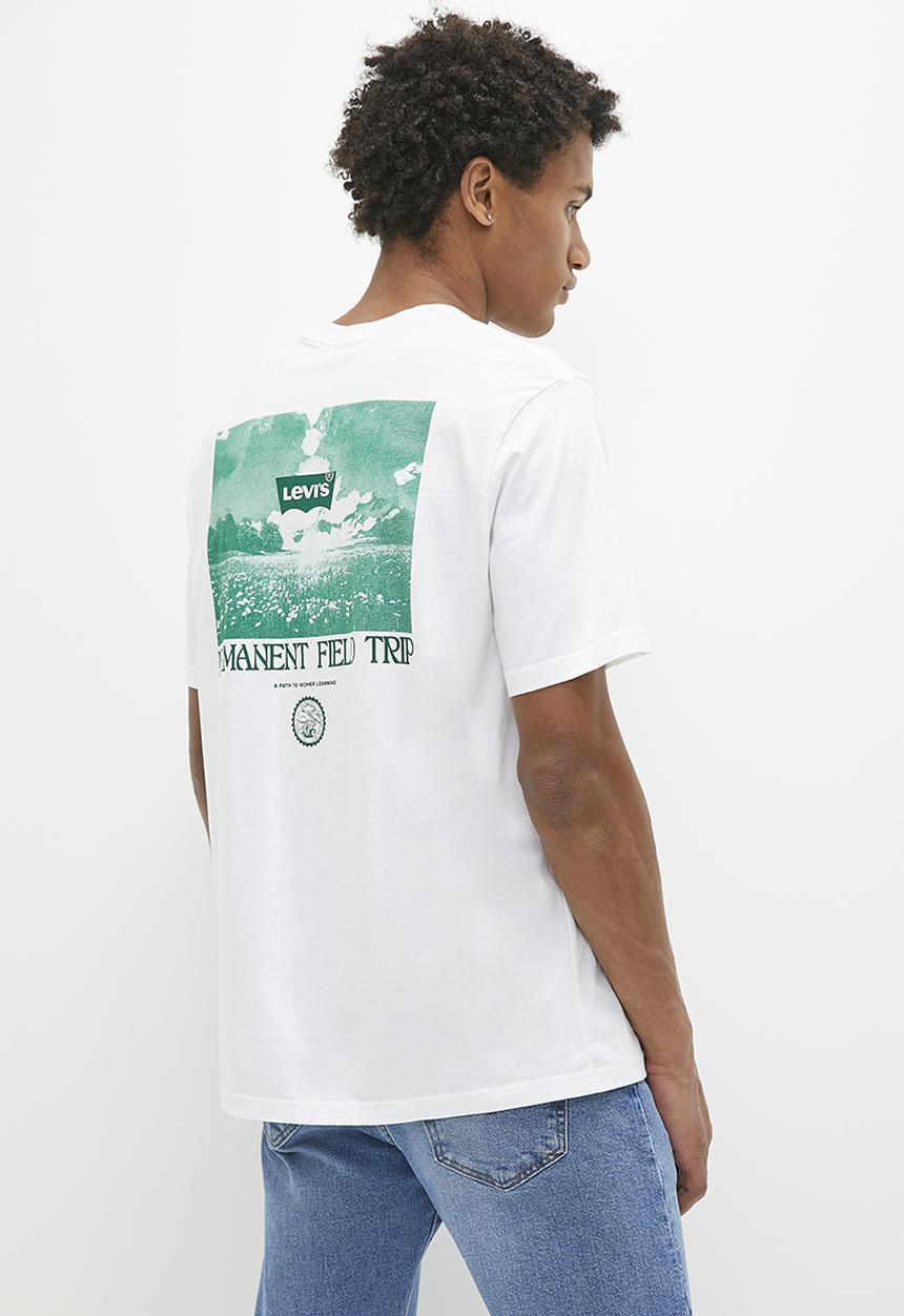 Levi’s® - Short sleeve relaxed fit tee field trip - white grap