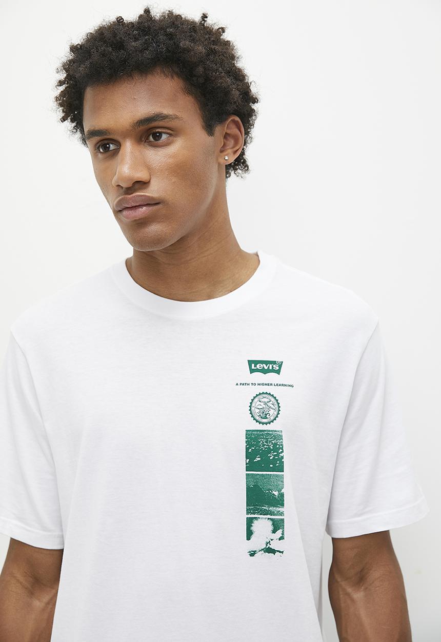 Levi’s® - Short sleeve relaxed fit tee field trip - white grap