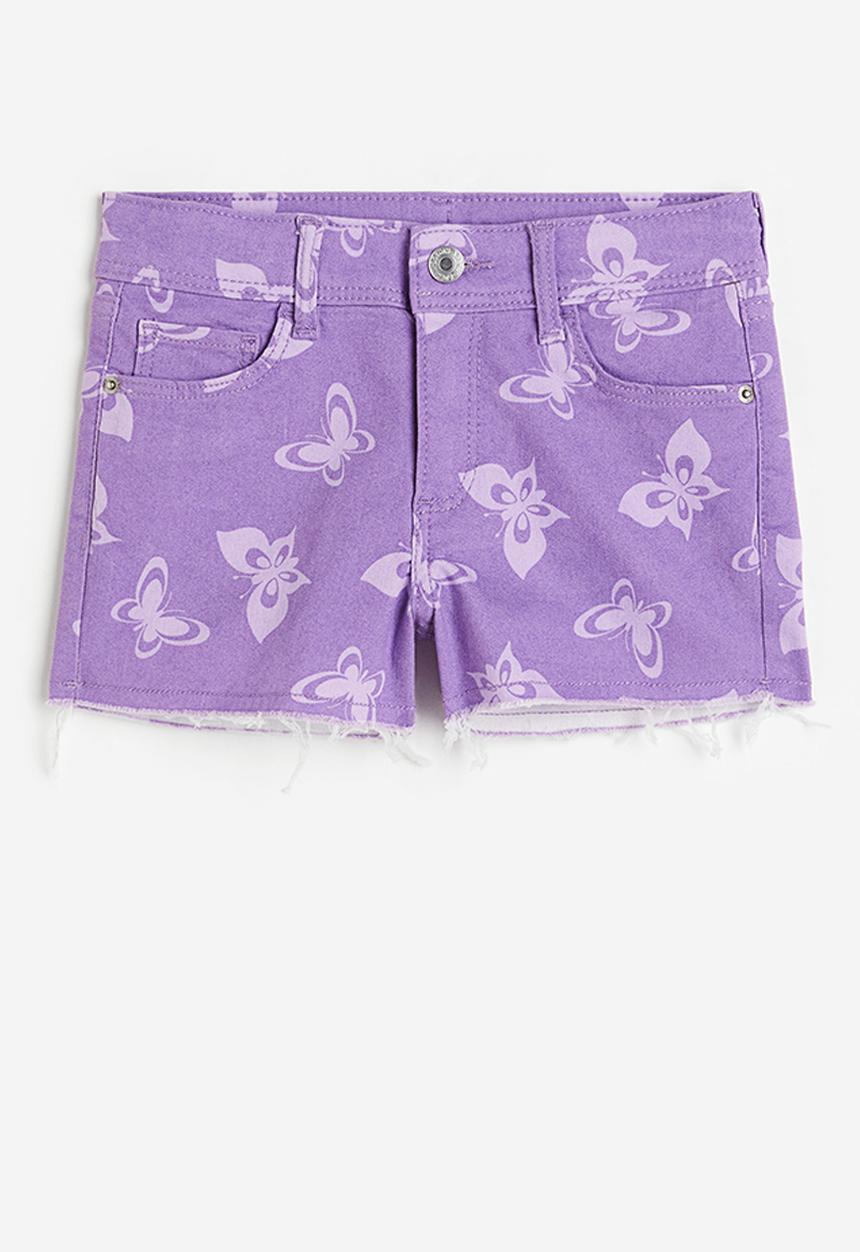 H&M - Denim shorts - purple