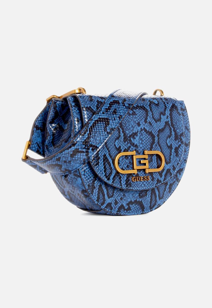 GUESS - Fleet mini saddle crossbody - midnight