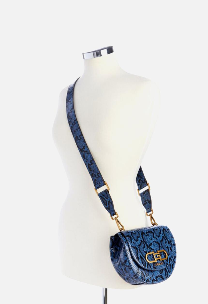 GUESS - Fleet mini saddle crossbody - midnight