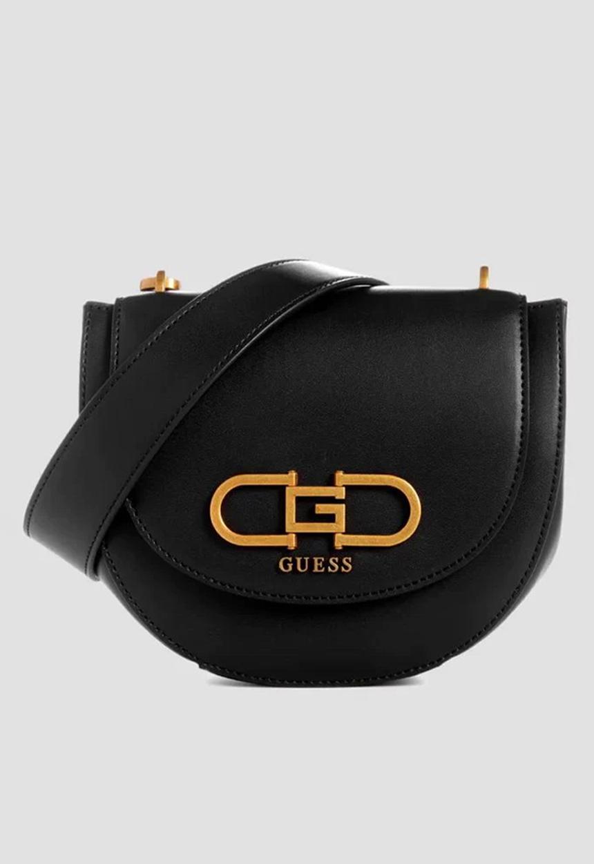 GUESS - Fleet mini saddle crossbody - black