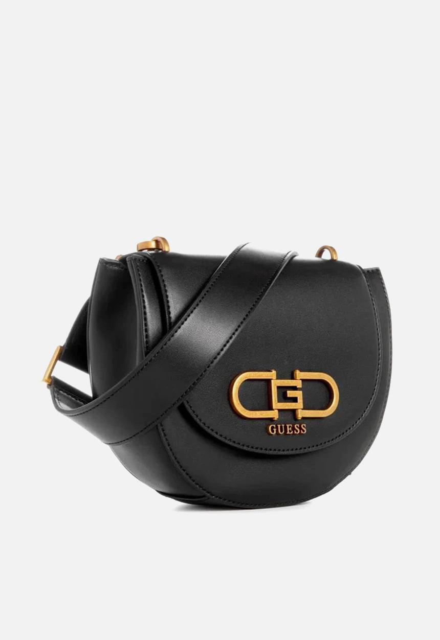 GUESS - Fleet mini saddle crossbody - black