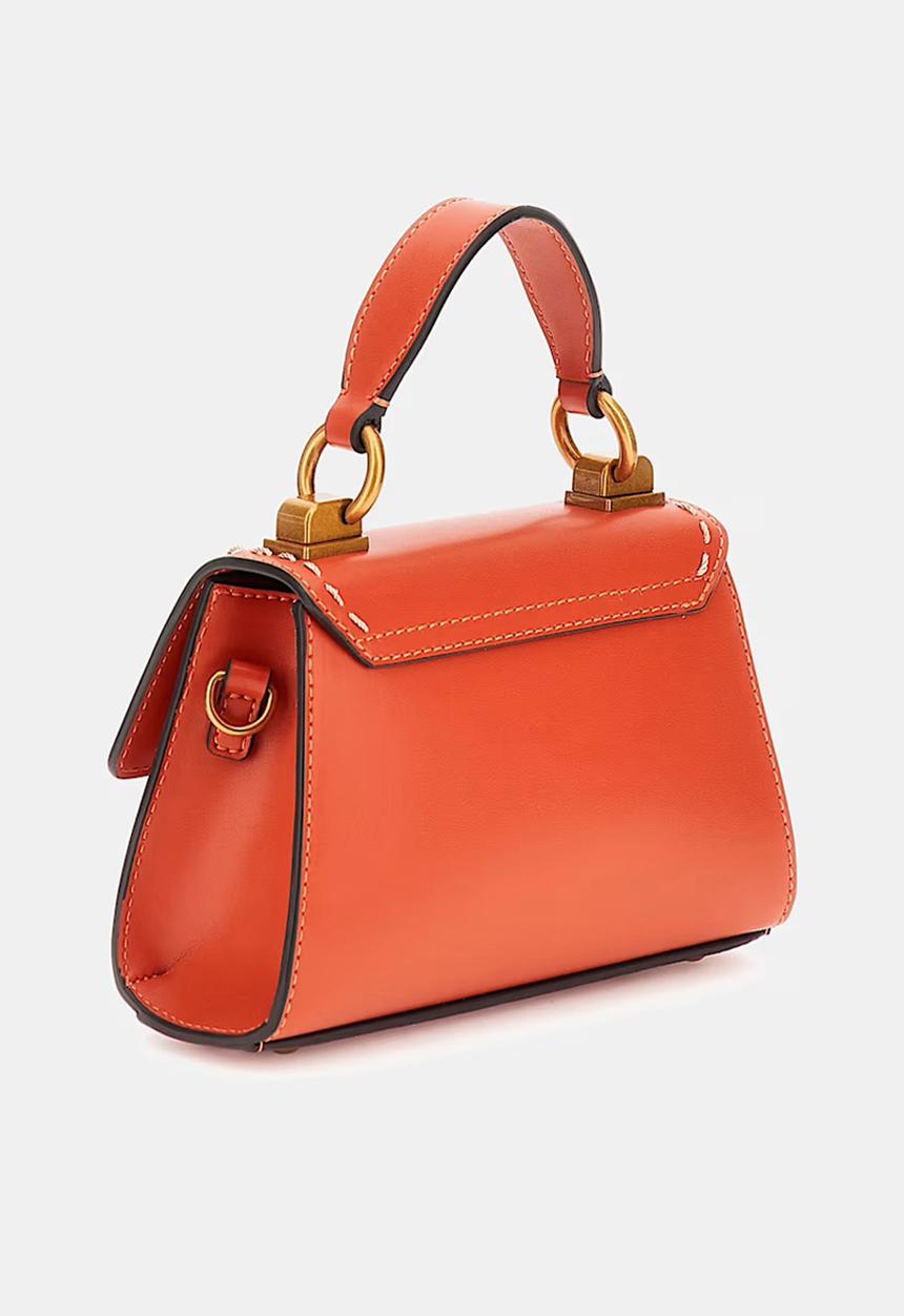 GUESS - Stephi mini crossbody flap - orange