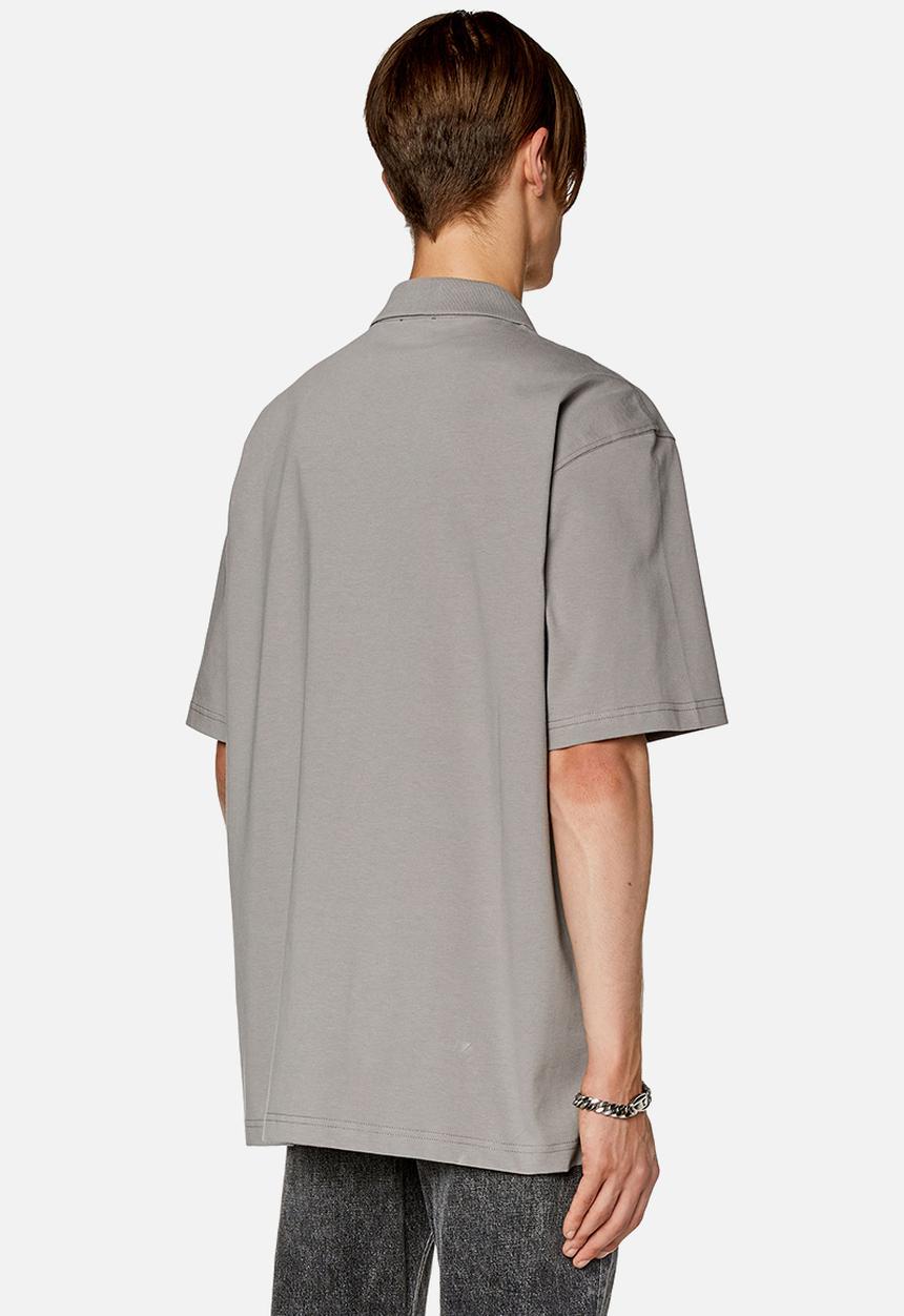 Diesel  - T-vor-od - grey melange 