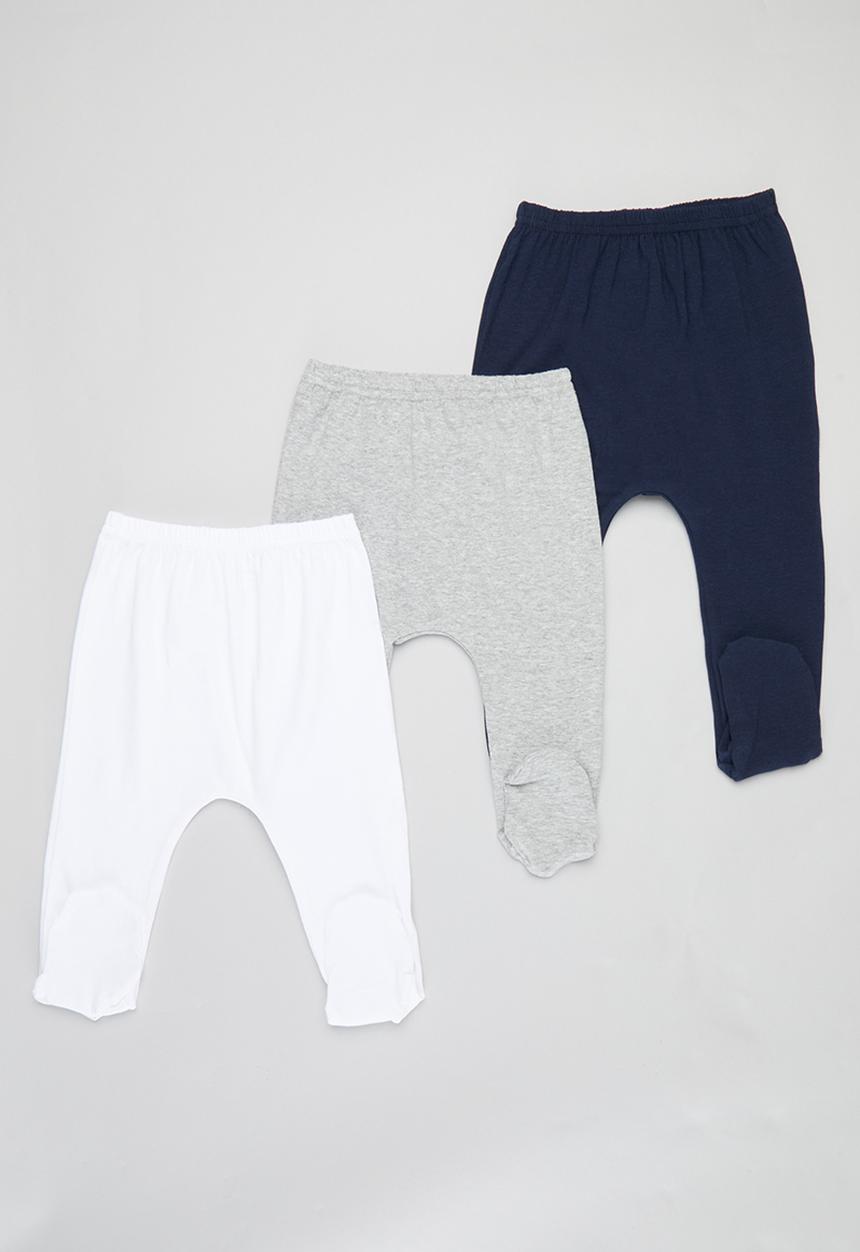 Pop Candy - 3 Pack footed legging - multi 
