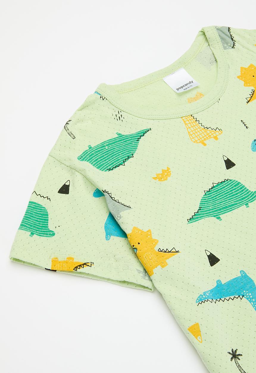 Pop Candy - Printed pj set - green
