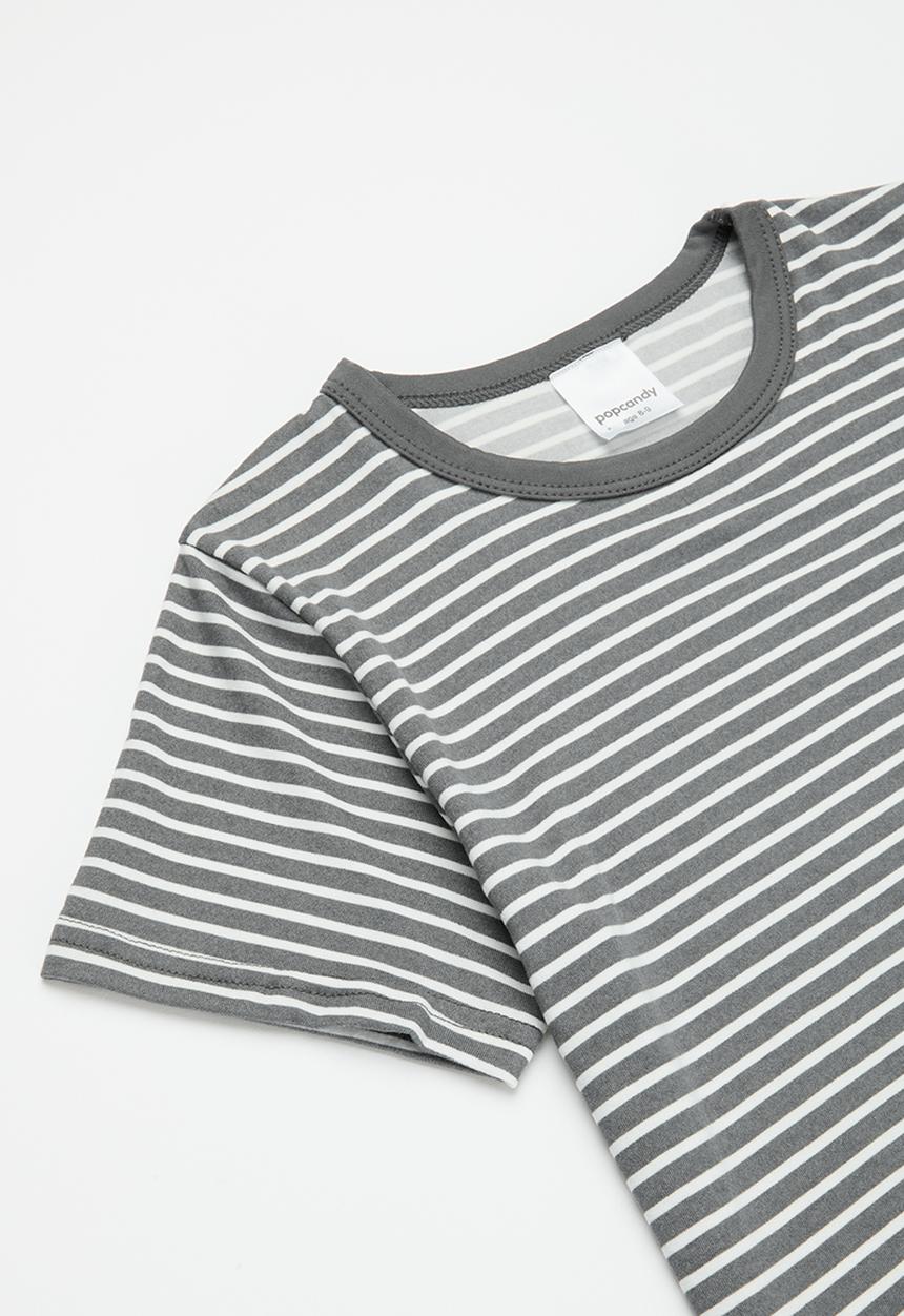 Pop Candy - Pj set - grey & white