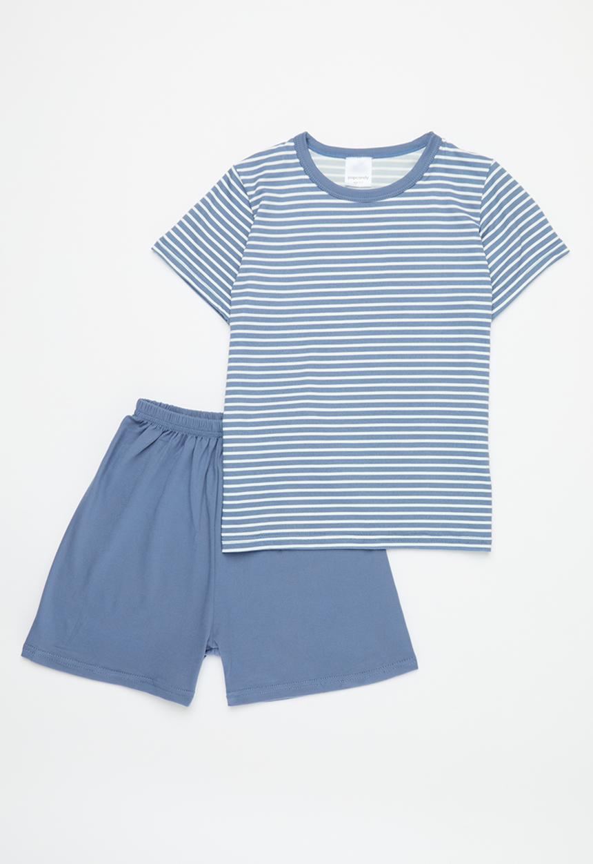 Pop Candy - Pj set - blue & white