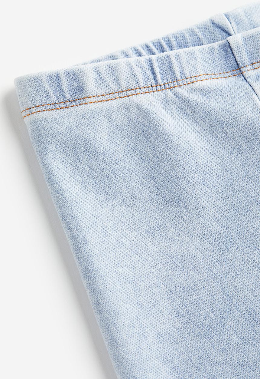 H&M - Jersey cycling shorts - light denim blue