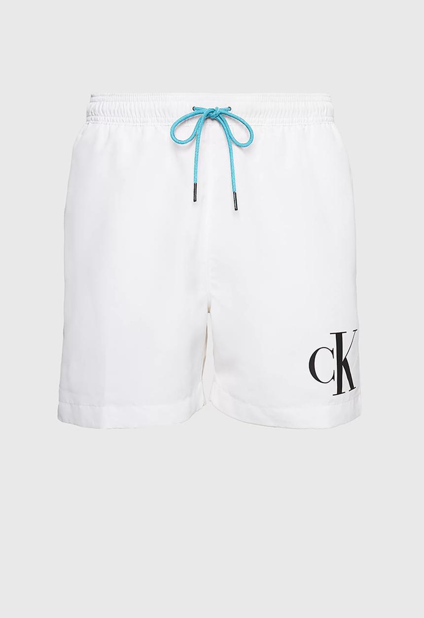 Calvin Klein - Medium drawstring graphic - pvh classic white