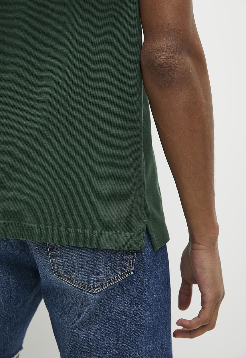 Levi’s® - Ama hm polo contrast blocking darkest sp - green