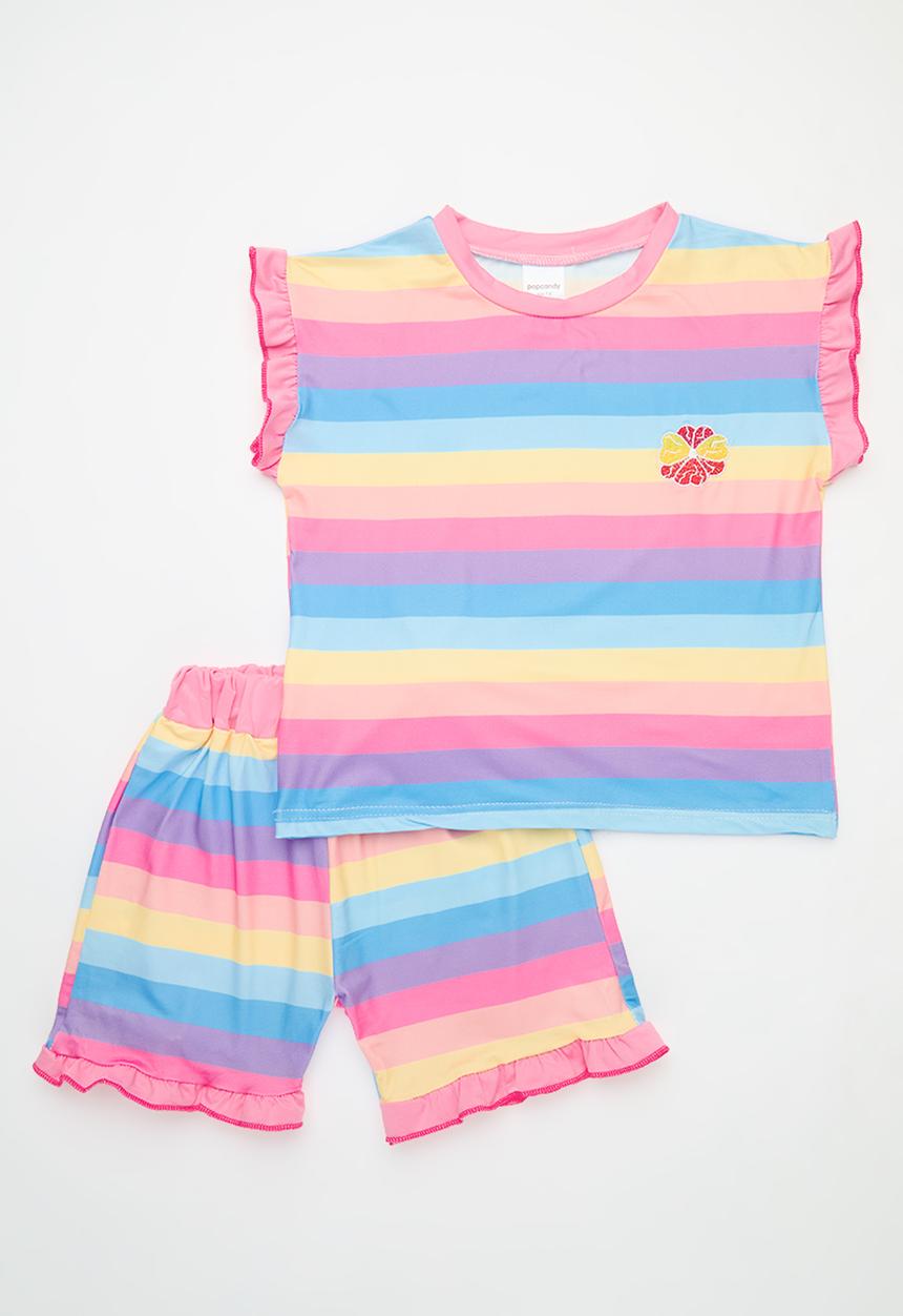 Pop Candy - Tee & short set - multi 