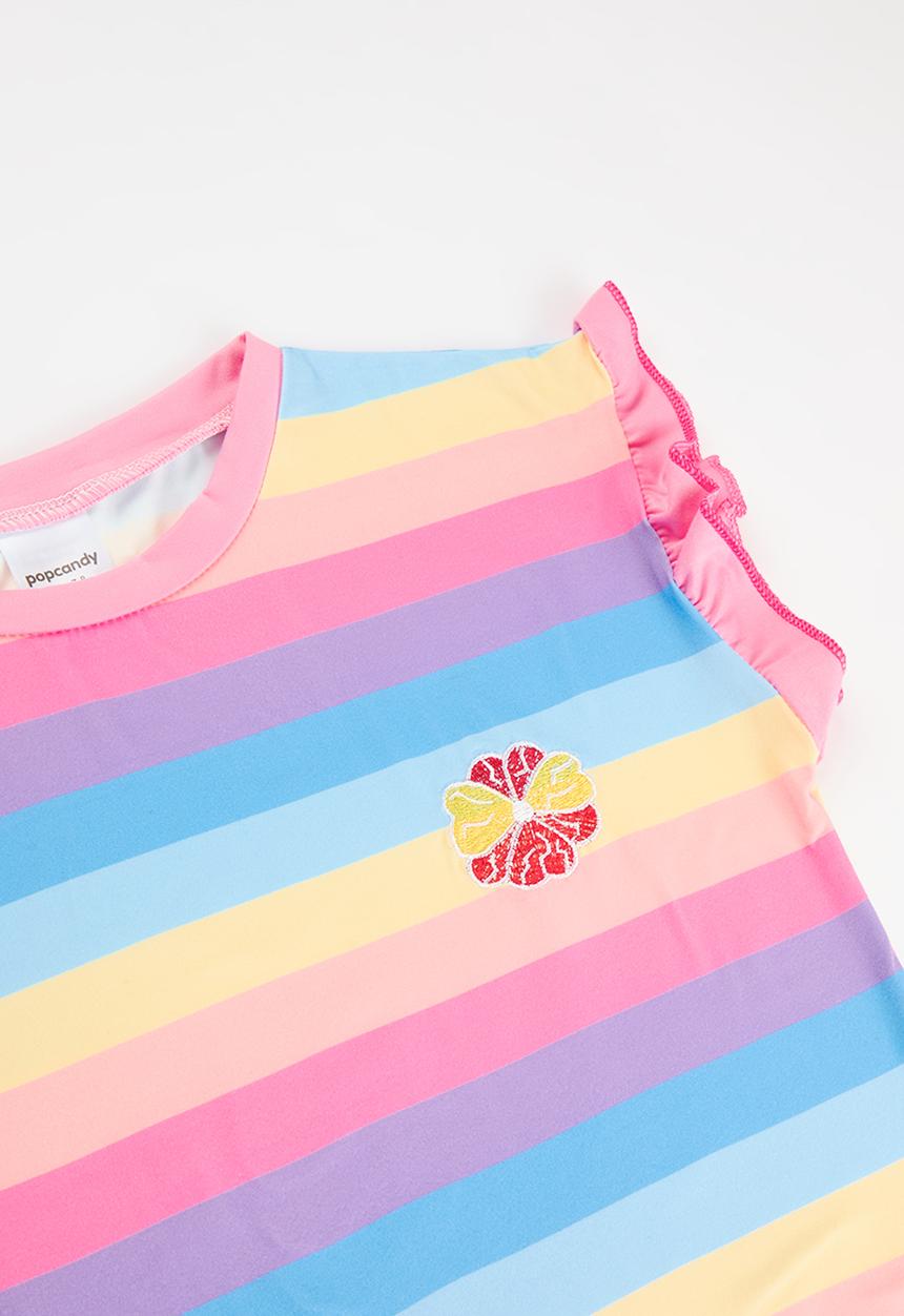 Pop Candy - Tee & short set - multi 