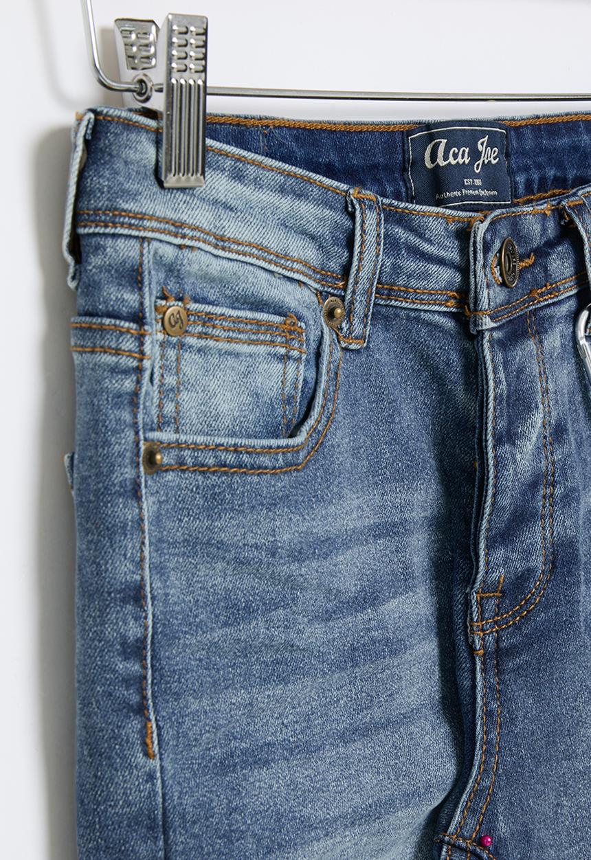 Aca Joe - Stretch denim - blue