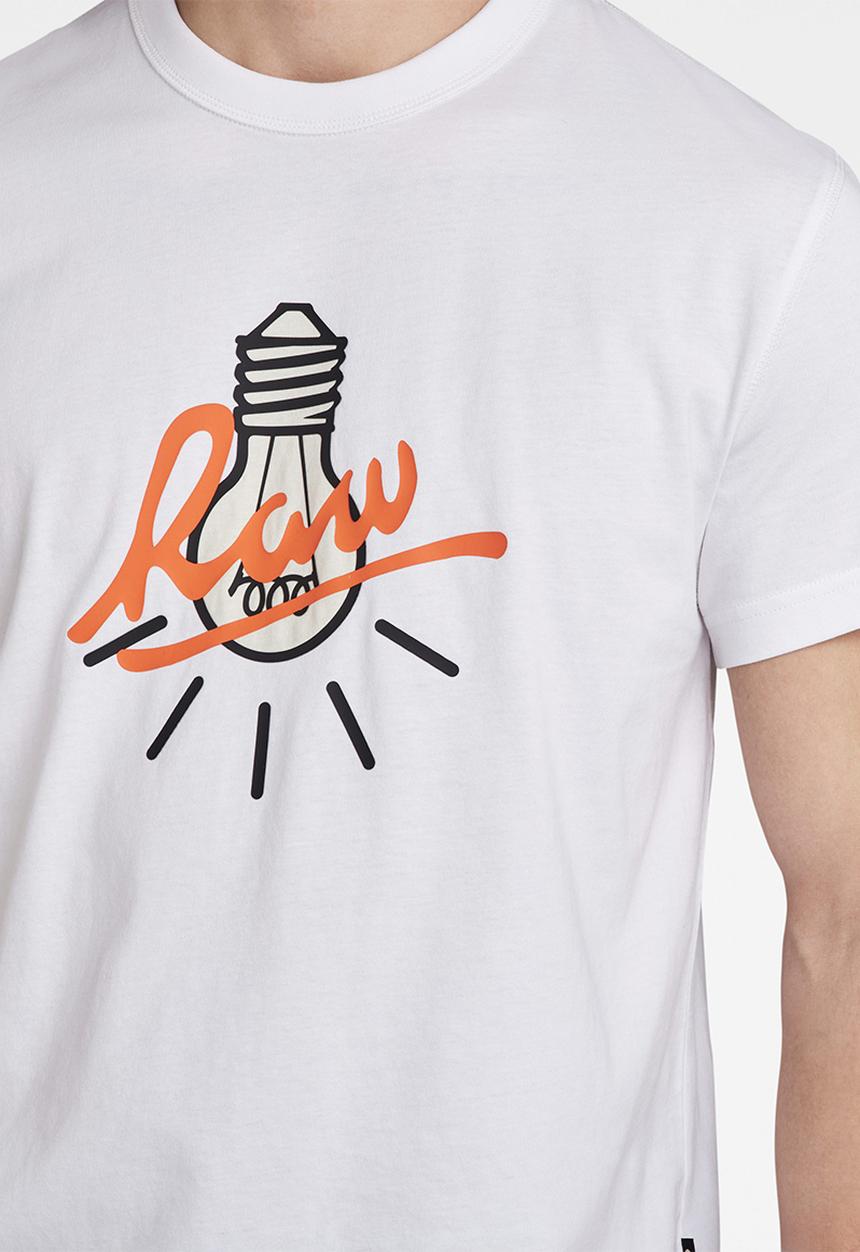 G-STAR - Light bulb r t Compact jersey o - white