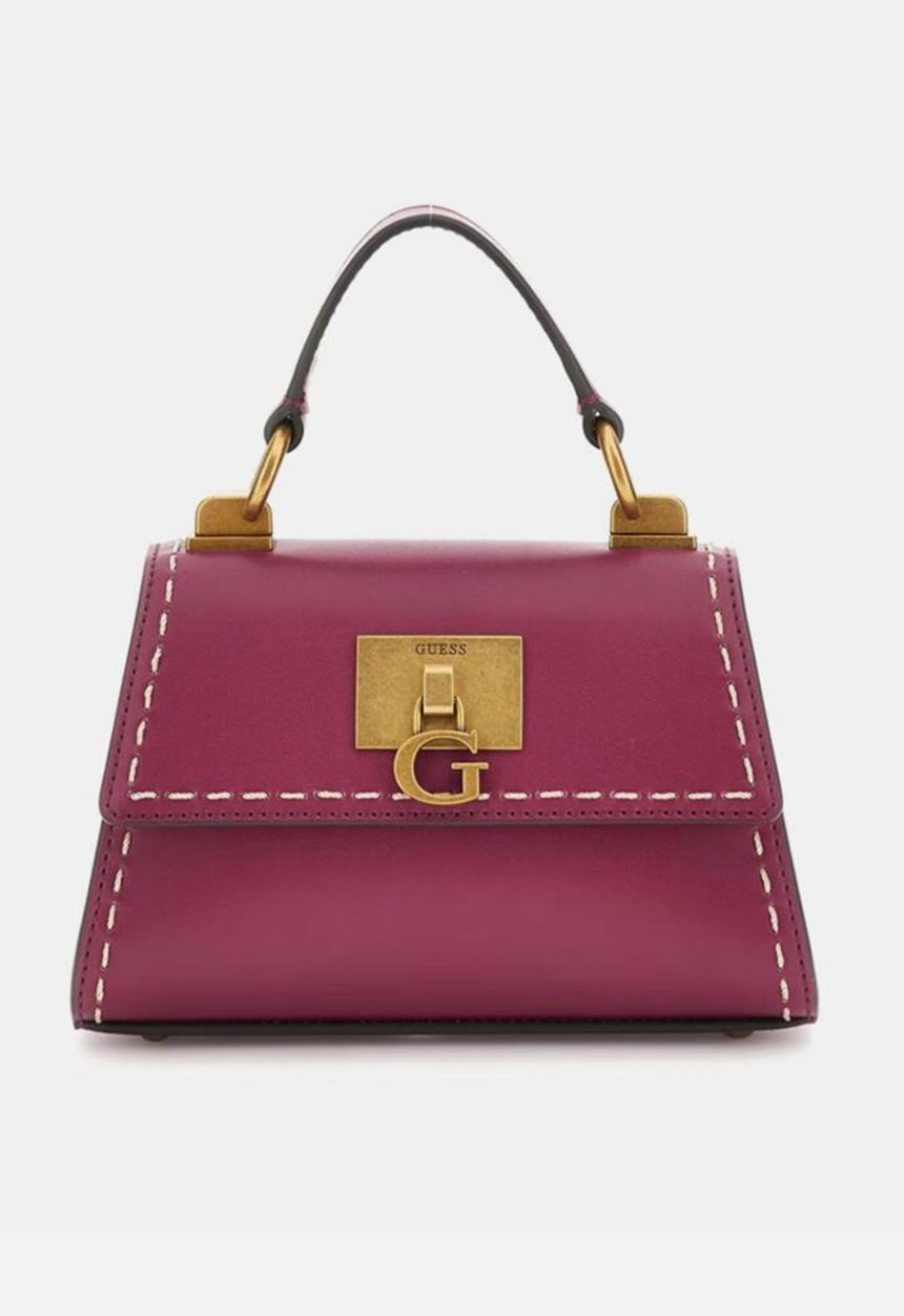GUESS - Stephi mini crossbody flap - boysenberry
