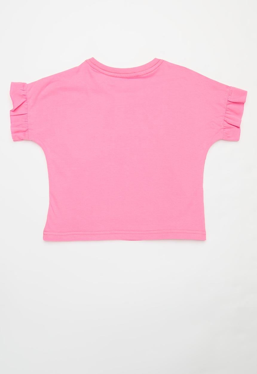 Pop Candy - 2 Pack printed tee - pink & purple 