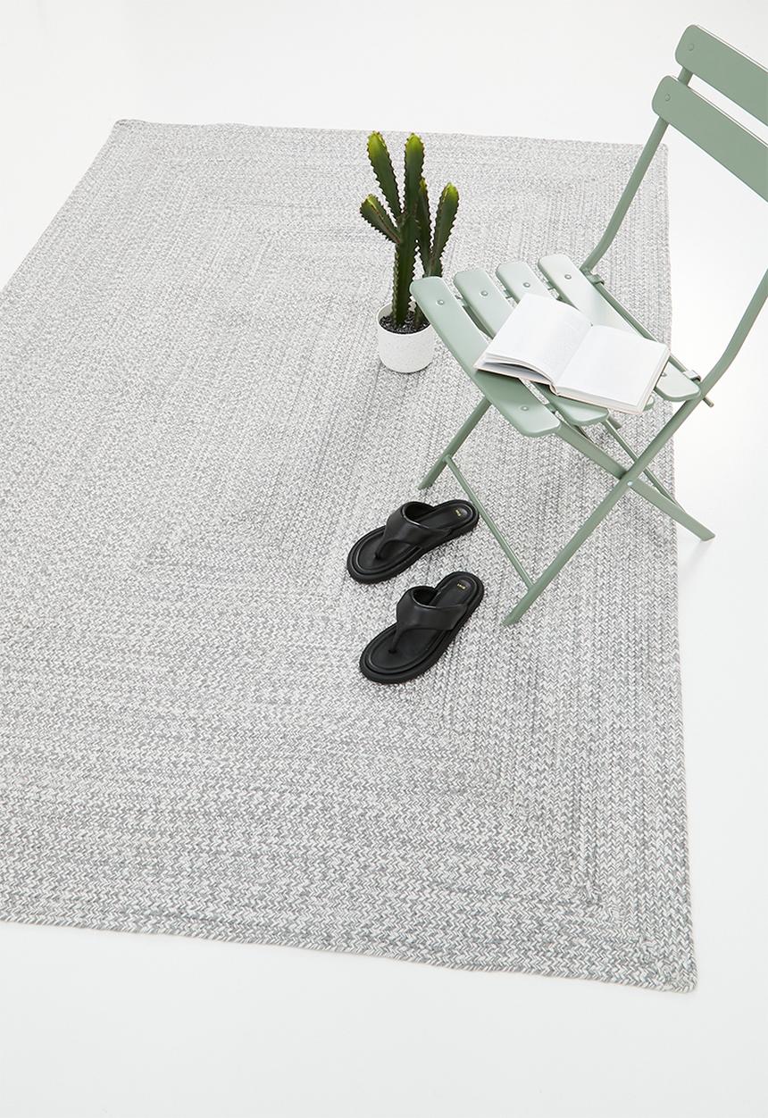 Sixth Floor - Draconis outdoor rug - grey melange