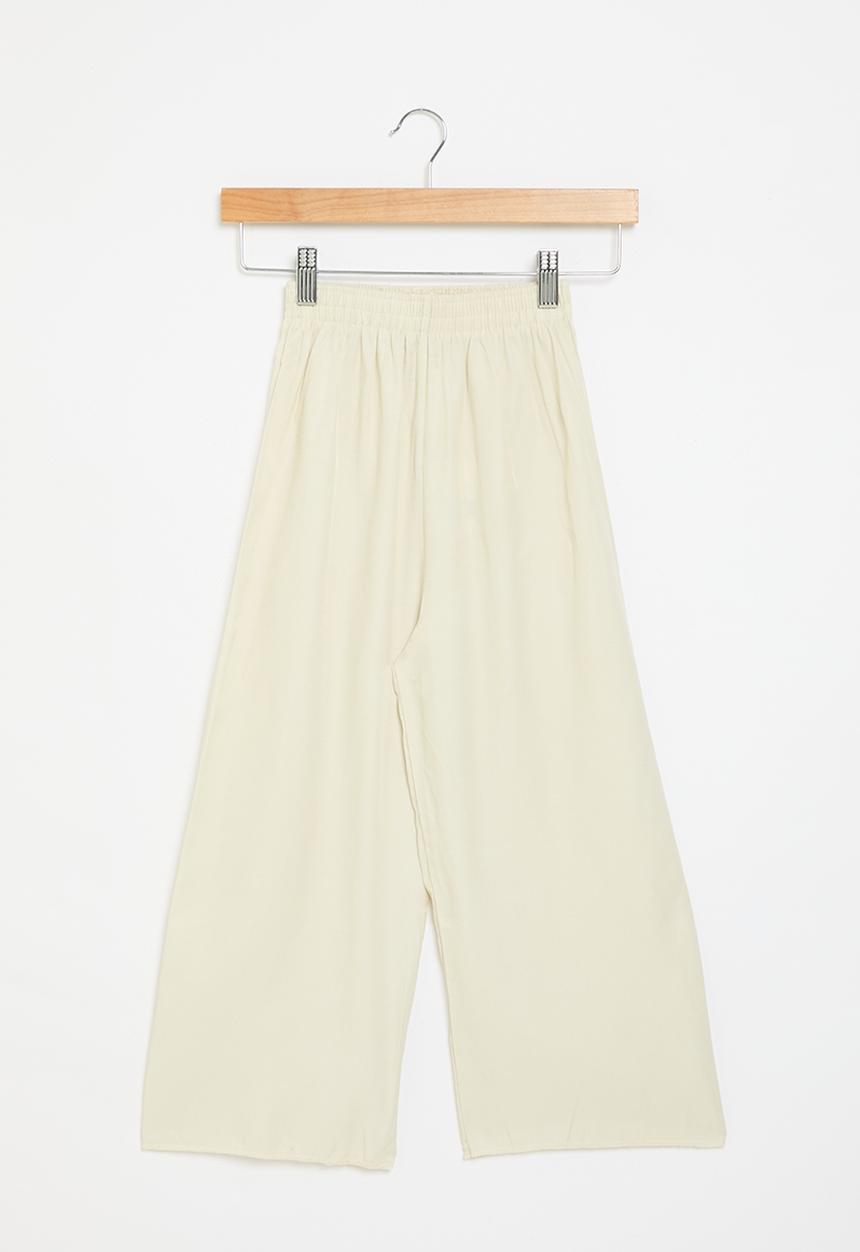 Pop Candy - Wide leg pants - beige
