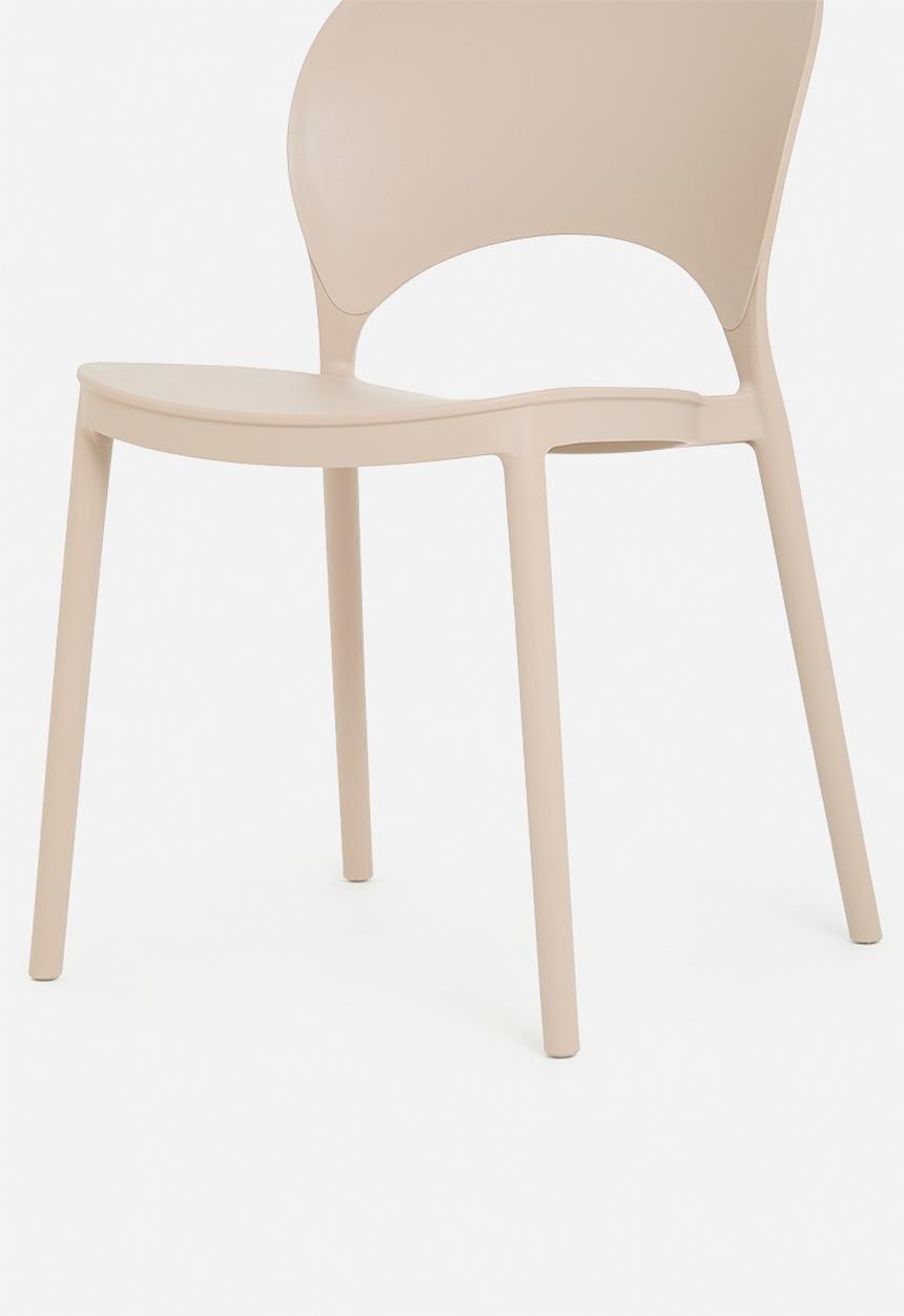 Sixth Floor - Mason pp dining chair - neutral 