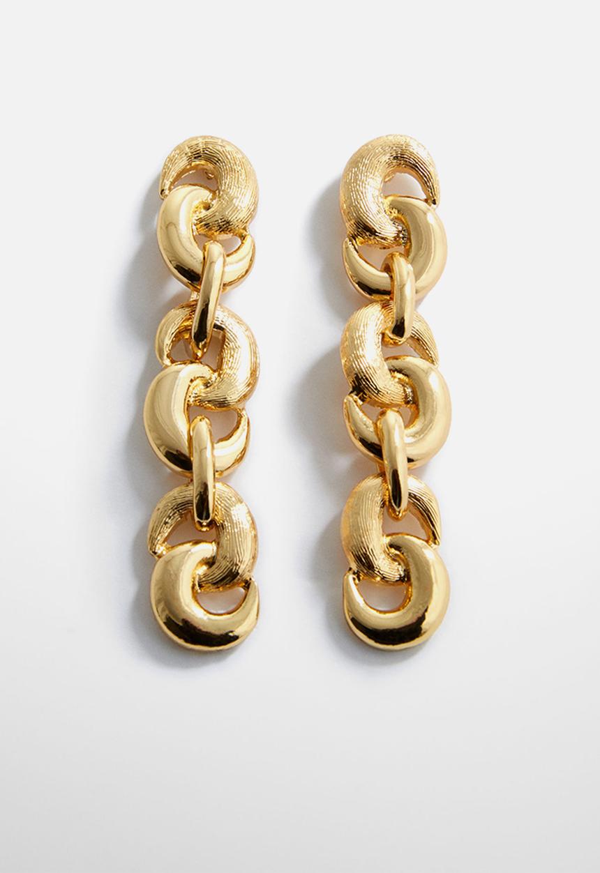 MANGO - Earrings candace - gold