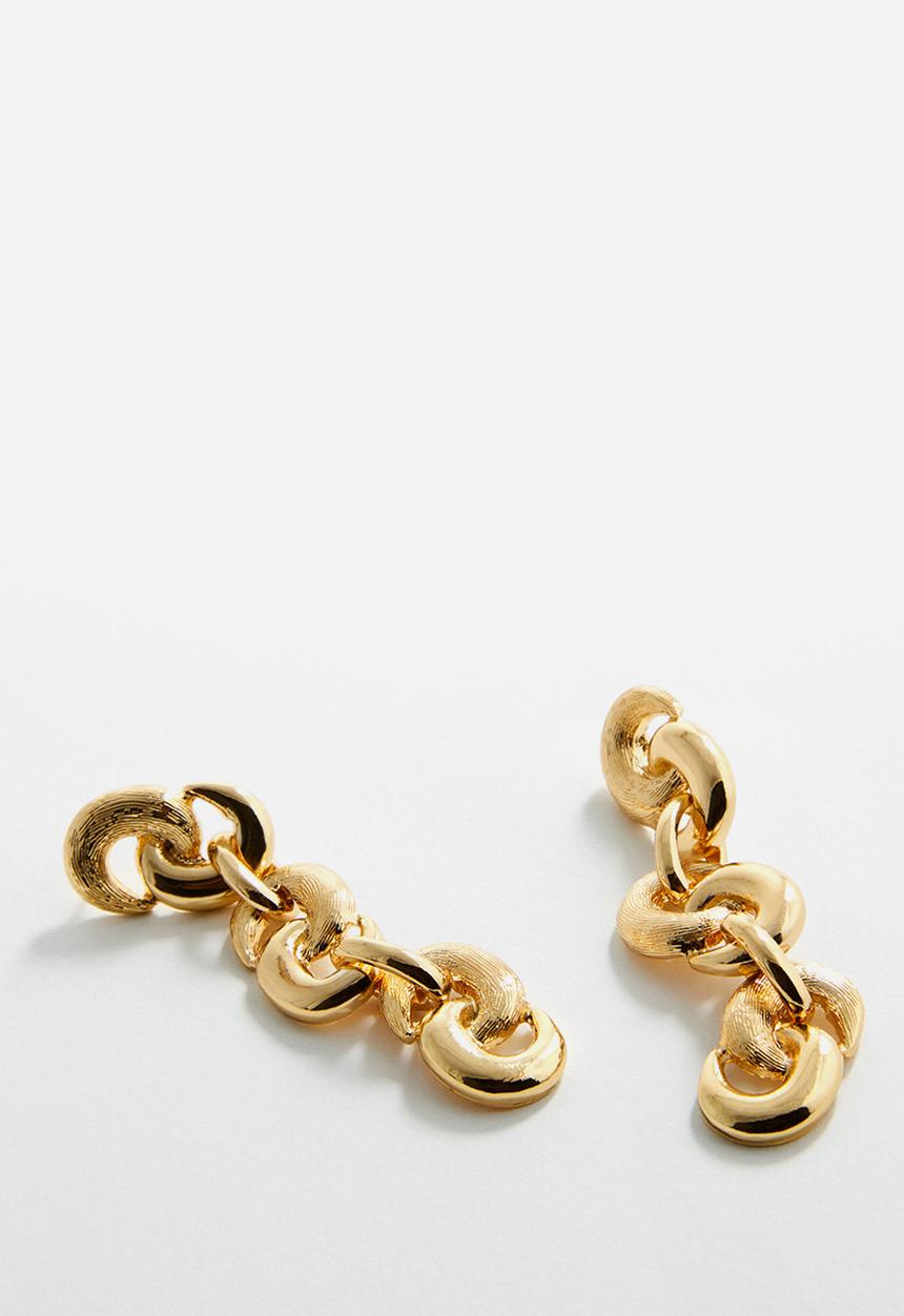 MANGO - Earrings candace - gold