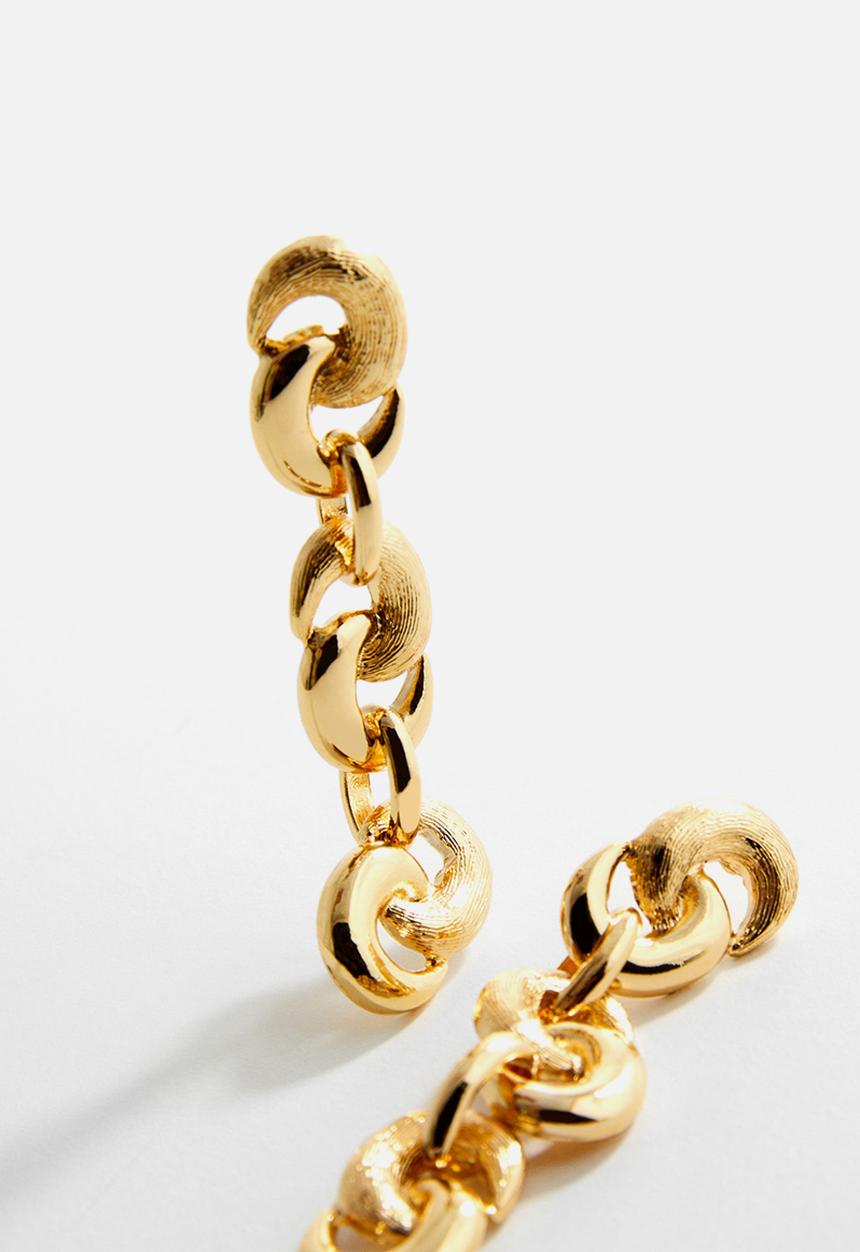 MANGO - Earrings candace - gold