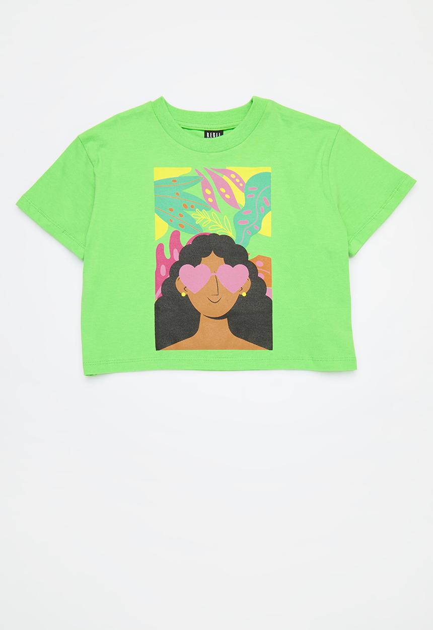 Rebel Republic - Graphic T-shirt - green