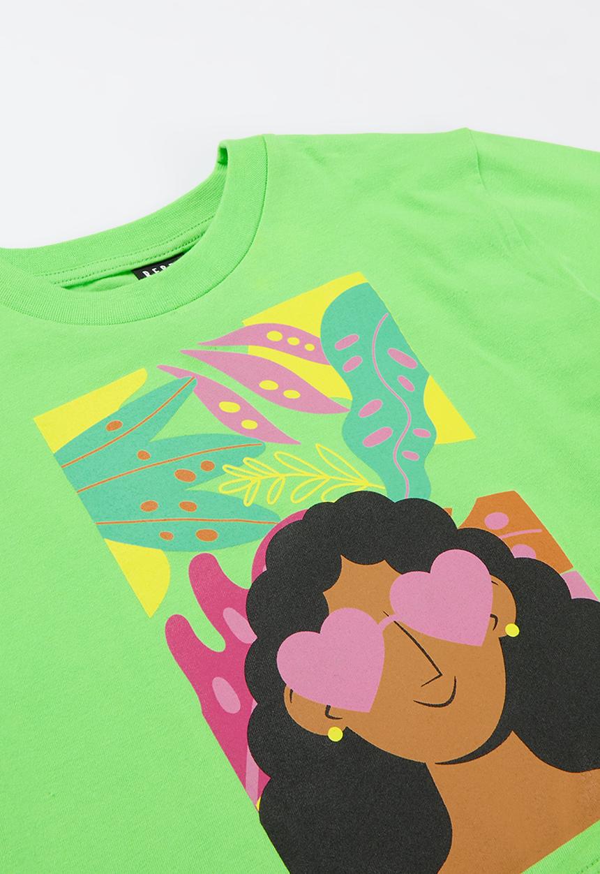 Rebel Republic - Graphic T-shirt - green