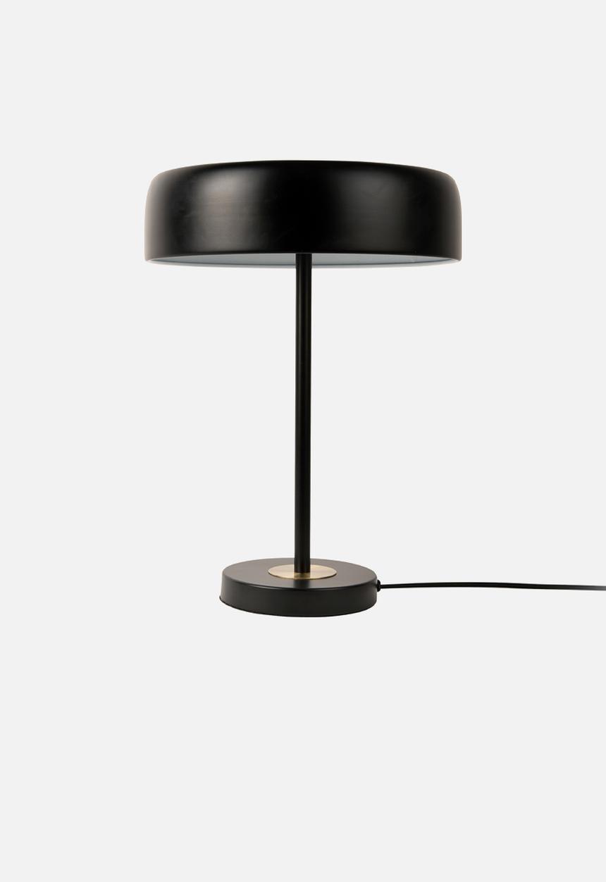 Present Time - Table Lamp Gold Disc - Black 