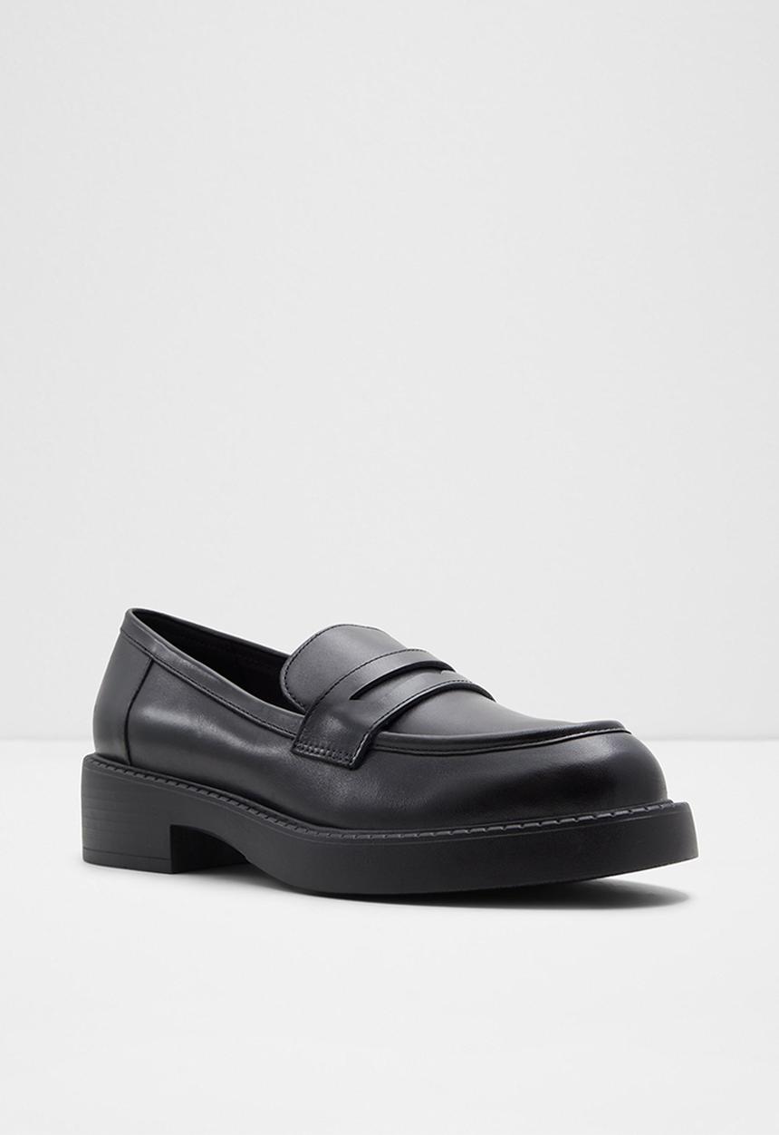 ALDO - Bigplan leather loafer - black