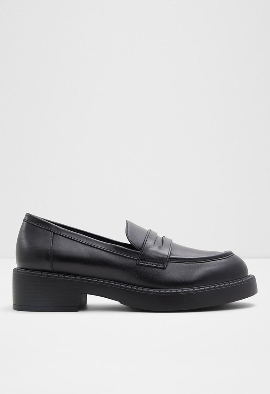 ALDO - Bigplan leather loafer - black