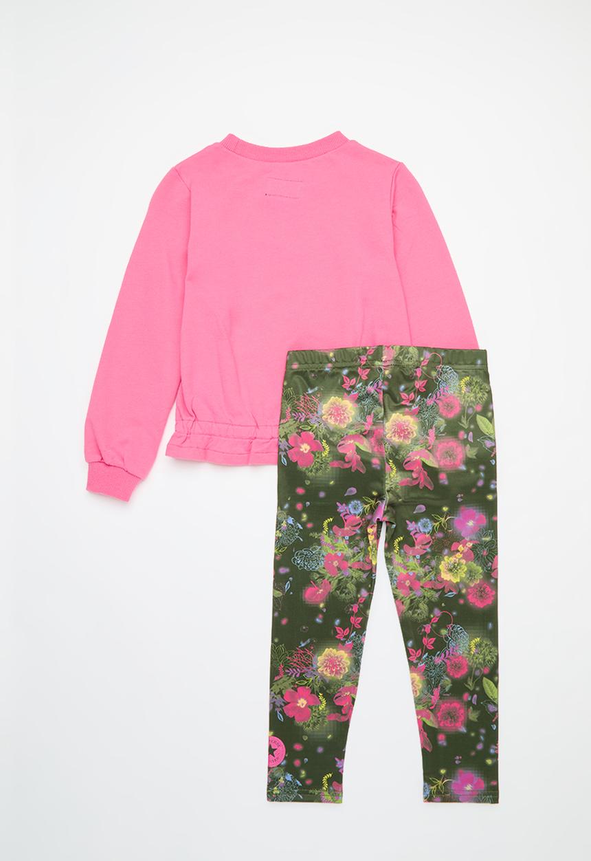 Converse - Converse graphic crew and leggings set - converse utility