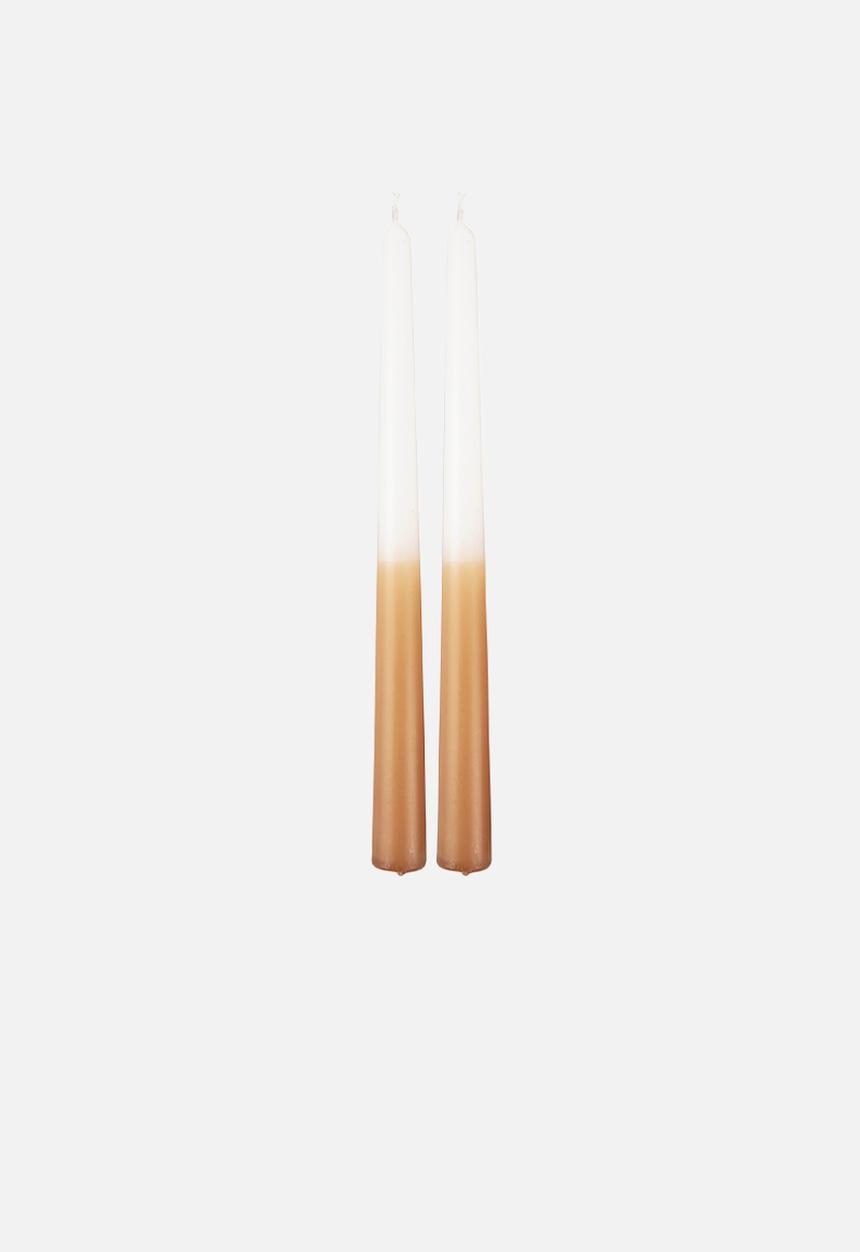 Present Time - Candle Set Ombre - Caramel Brown